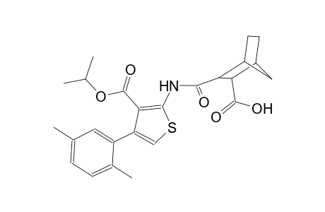 3-({[4-(2,5-dimethylphenyl)-3-(isopropoxycarbonyl)-2-thienyl]amino}carbonyl)bicyclo[2.2.1]heptane-2-carboxylic acid