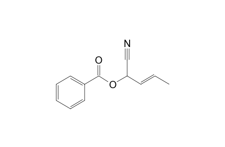 (2E)-1-cyano-2-butenyl benzoate