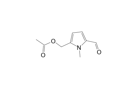 Pyrrole-2-carboxaldehyde, 5-(hydroxymethyl)-1-methyl-, acetate (ester)