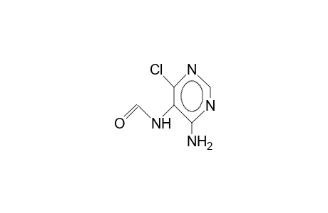 4-Amino-6-chloro-5-formamido-pyrimidine