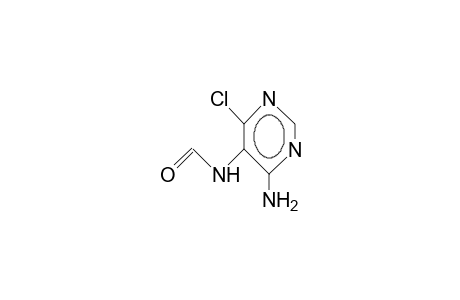 4-Amino-6-chloro-5-formamido-pyrimidine