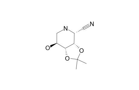 2,6-DIDEOXY-2,6-IMINO-3,4-O-ISOPROPYLIDENE-L-GALACTONONITRILE