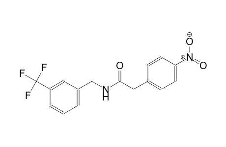 2-(4-nitrophenyl)-N-[3-(trifluoromethyl)benzyl]acetamide