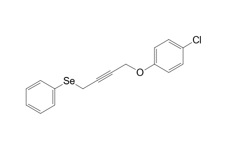 1-(p-chlorophenoxy)-4-(phenylselenyl)-2-butyne