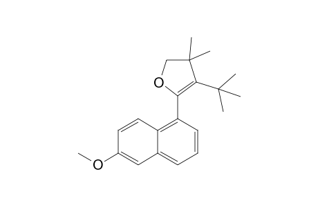 4-tert-Butyl-5-(7-methoxynaphthalen-4-yl)-3,3-dimethyl-2,3-dihydrofuran