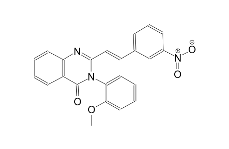 4(3H)-quinazolinone, 3-(2-methoxyphenyl)-2-[(E)-2-(3-nitrophenyl)ethenyl]-