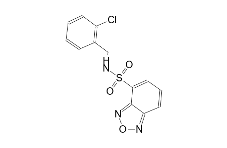 2,1,3-benzoxadiazole-4-sulfonamide, N-[(2-chlorophenyl)methyl]-