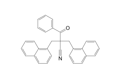 2-Benzoyl-3-(1-naphthyl)-2-(1-naphthylmethyl)propanenitrile