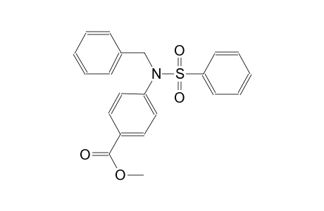 benzoic acid, 4-[(phenylmethyl)(phenylsulfonyl)amino]-, methyl ester