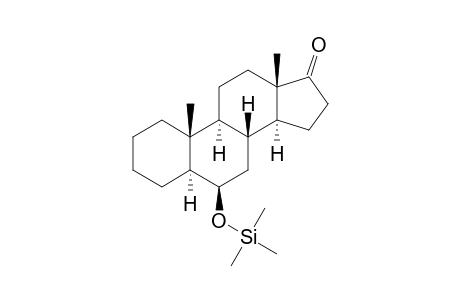 5.ALPHA.-ANDROSTAN-6.BETA.-OL-17-ONE-TRIMETHYLSILYL ETHER