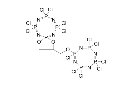 4,4,6,6,8,8-HEXACHLORO-2,2-[1-(2,4,4,6,6,8,8-HEPTACHLOROCYCLOTETRAPHOSPHAZATETRAEN-2-YLOXY)METHYLETHYLENEDIOXY]CYCLOTETRAPHOSPHAZATETRAENE