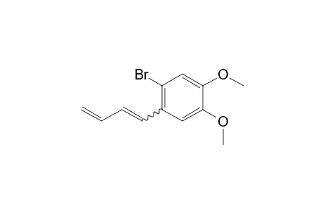 1-Bromo-2-(buta-1,3-dienyl)-4,5-dimethoxybenzene