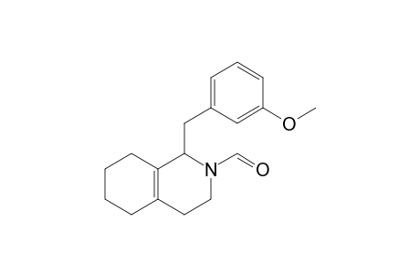 1-m-anisyl-3,4,5,6,7,8-hexahydro-1H-isoquinoline-2-carbaldehyde