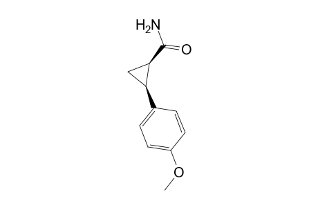 (+)-(1R,2S)-2-(4-Methoxyphenyl)cyclopropanecarboxamide