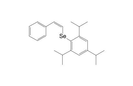 (Z)-2-Phenylvinyl 2,4,6-Triisopropylphenyl Selenide