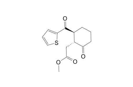 (S,R)-Methyl 3-(2'-thiophenylcarbonyl)cyclohexanone-2-acetate