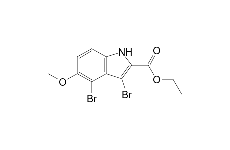 Ethyl 3,4-dibromo-5-methoxyindole-2-carboxylate