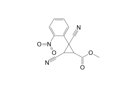 1-(Methoxycarbonyl)-2-(o-nitrophenyl)-2,3-dicyanocyclopropane