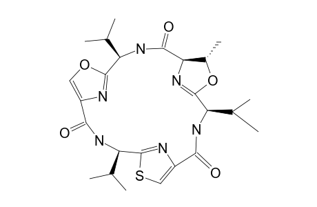 BISTRATAMIDE-D;CYCLO-L-VAL-OZL-L-VAL-TZL-L-VAL-MOZN