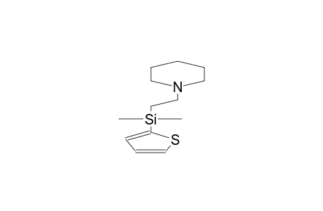 DIMETHYL(2-THIENYL)(2-PIPERIDINOETHYL)SILANE