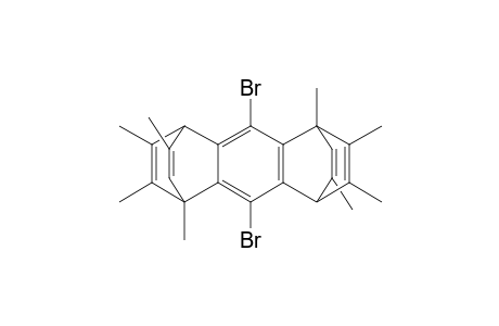 1,4:5,8-Diethenoanthracene, 9,10-dibromo-1,4,5,8-tetrahydro-1,2,3,5,6,7,11,13-octamethyl-