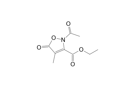 Ethyl 2-acetyl-4-methyl-5-oxo-2,5-dihydroisoxazole-3-carboxylate