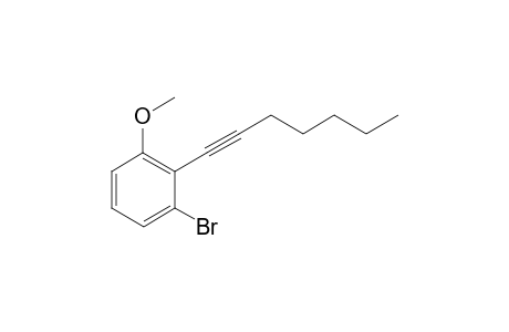 1-Bromo-2-(hept-1-ynyl)-3-methoxybenzene