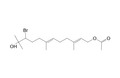 10-Bromo-3,7,11-dimethyldodeca-2,3-dien-11-ol, 1-acetoxy-