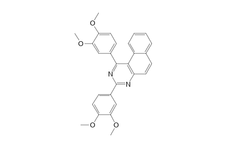 1,3-Bis(3,4-dimethoxyphenyl)benzo[f]quinazoline
