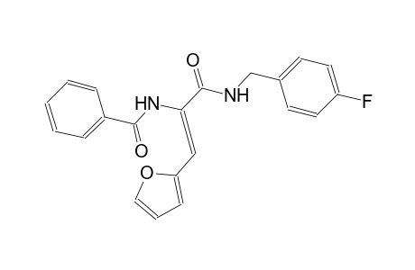 N-[(Z)-1-{[(4-fluorobenzyl)amino]carbonyl}-2-(2-furyl)ethenyl]benzamide