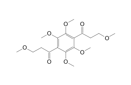 1,4-Bis(3'-methoxypropanoyl)-2,3,5,6-tetramethoxybenzene