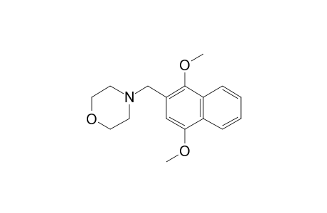 4-[(1,4-DIMETHOXY-NAPHTHALEN-2-YL)-METHYL]-MORPHOLINE