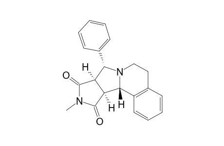 1,3,3a.alpha.,4.alpha.,6,7,11b.beta.,11c.alpha.-Octahydro-2-methyl-4-phenyl-1H-pyrrolo[3',4'-3,4]pyrrolo[2,1-a]isoquinoline-1,3-dione