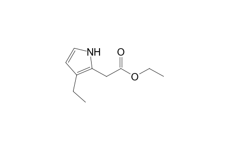 2-(3-Ethyl-1H-pyrrol-2-yl)acetic acid ethyl ester