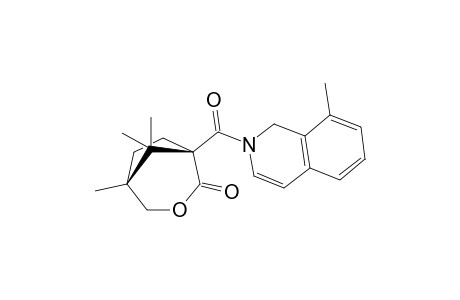 (1S,5R)-5,8,8-Trimethyl-1-[(8-methyl-1,2-dihydroisoquinolin-2-yl)carbonyl]-3-oxabicyclo[3.2.1]octan-2-one