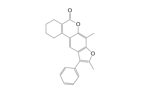 7,9-dimethyl-10-phenyl-1,2,3,4-tetrahydro-5H-benzo[c]furo[3,2-g]chromen-5-one
