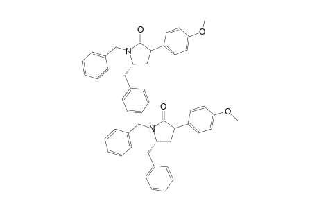 (5S)-1,5-DIBENZYL-3-(4-METHOXYPHENYL)-PYRROLIDIN-2-ONE
