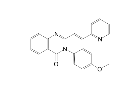 3-(4-methoxyphenyl)-2-[(E)-2-(2-pyridinyl)ethenyl]-4(3H)-quinazolinone