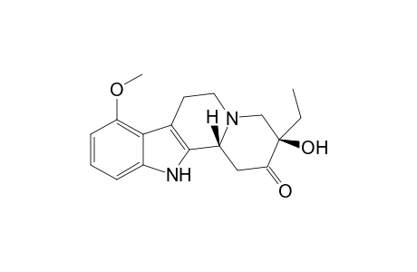 (3R)-9-Methoxy-20-hydroxy-16,17-dinor-18-seco-yohimbine-15-one