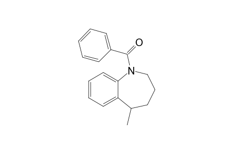 1-Benzoyl-5-methyl-2,3,4,5-tetrahydro-1H-benzazepine