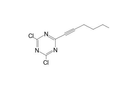 2-(Hex-1'-ynyl)-4,6-dichloro-1,3,5-triazine