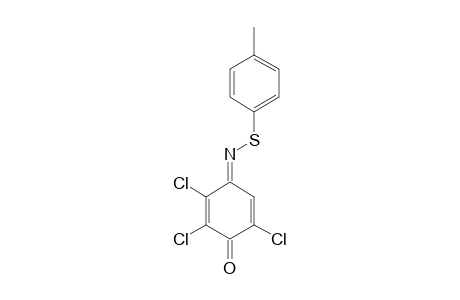 N-4-METHYLPHENYLTHIO-2,3,6-TRICHLORO-1,4-BENZOQUINONE_IMINE