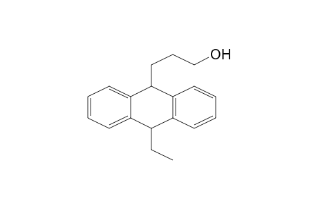 3-(10-Ethyl-9,10-dihydro-9-anthracenyl)-1-propanol