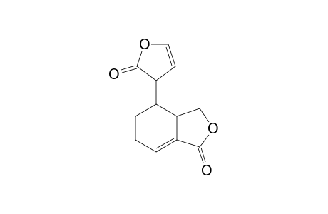 2-(2-oxo-3-oxa-1-cyclopentenyl)-8-oxa-bicyclo[4.3.0(1,6)]non-5-en-7-one