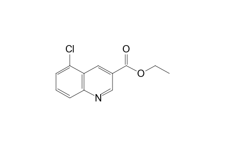 5-CHLORO-3-QUINOLINECARBOXYLIC ACID, ETHYL ESTER