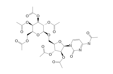 N4-ACETYL-1-[2',3'-DI-O-ACETYL-5'-(2,3,4,6-TETRA-O-ACETYL-BETA-D-GALACTOPYRANOSYL)-BETA-D-ARABINOFURANOSYL]-CYTOSINE