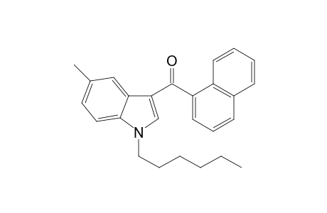 1-Hexyl-5-methyl-3-(1-naphthoyl)-1H-indole