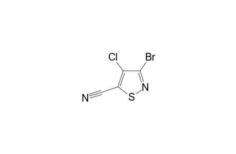 3-Bromo-4-chloroisothiazole-5-carbonitrile