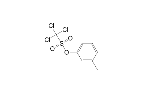 (3-methylphenyl) trichloromethanesulfonate