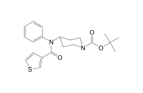 tert-Butyl-4-[phenyl(thiophene-3-carbonyl)amino]piperidine-1-carboxylate